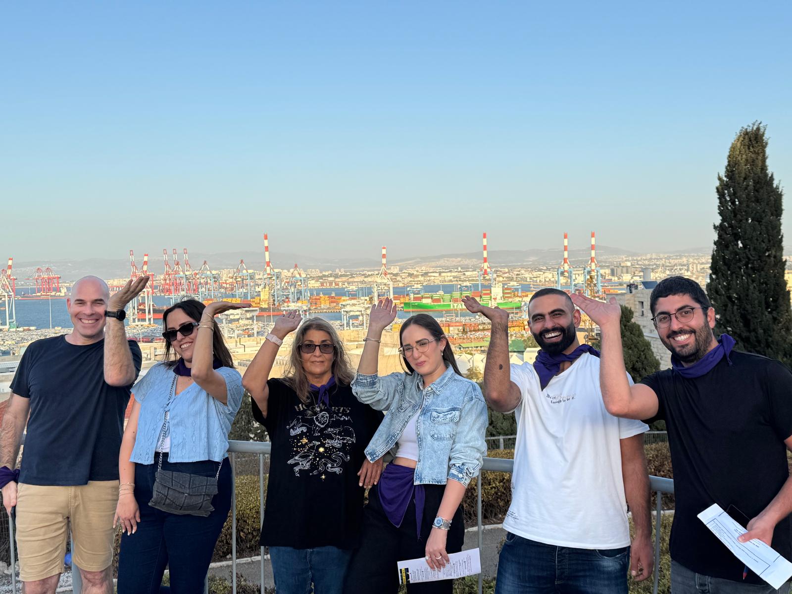 יום גיבוש חווייתי בחיפה – אתגר עירוני מלא אנרגיה והפתעות
